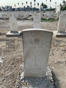 BAGHDAD (NORTH GATE) WAR CEMETERY - GRUNDY, GEORGE ALEXANDER